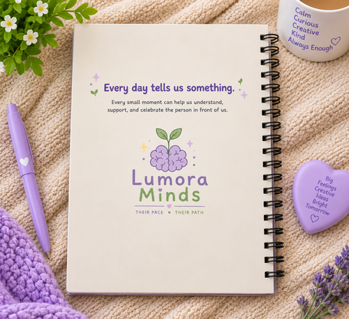 30-Day Guided Visual Routine & Feelings Journal For Children With Developmental Disabilities-DIGITAL DOWNLOAD
